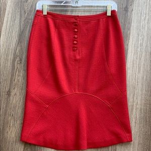Ann Taylor size 2 wool pencil skirt 🌹